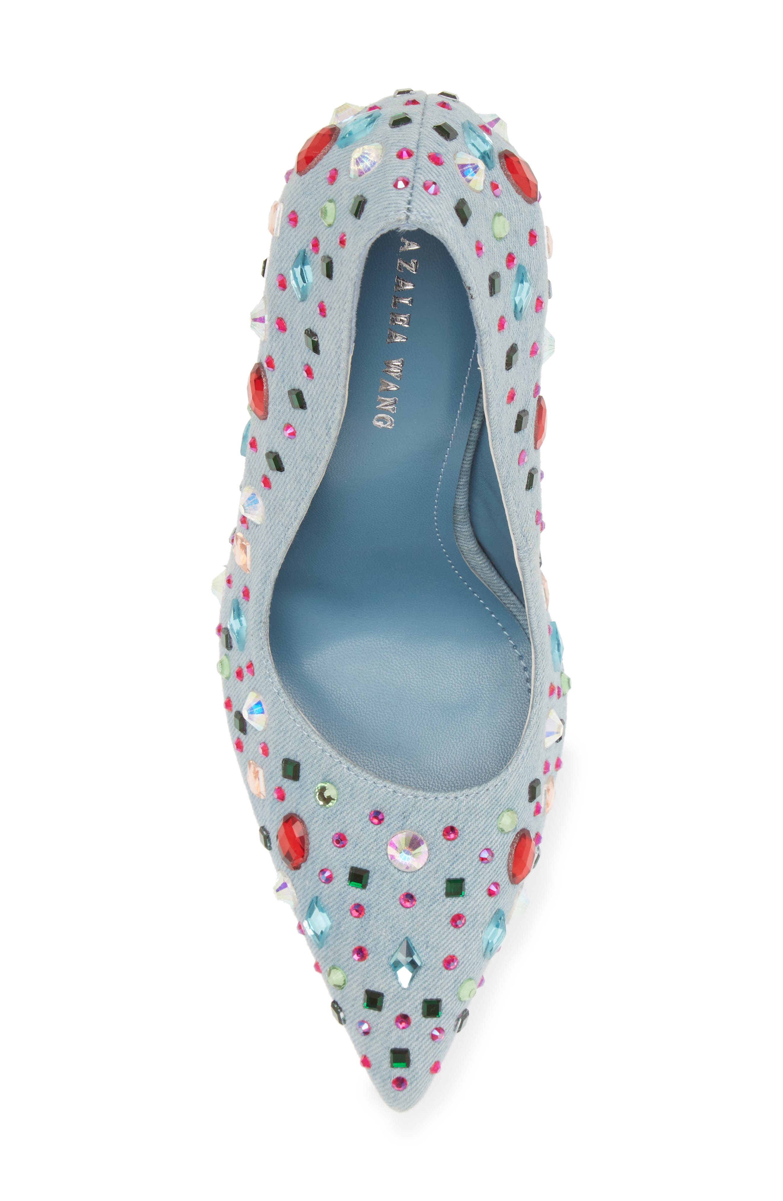 AZALEA WANG Camellia Pointy Toe Pump, Alternate, color, 