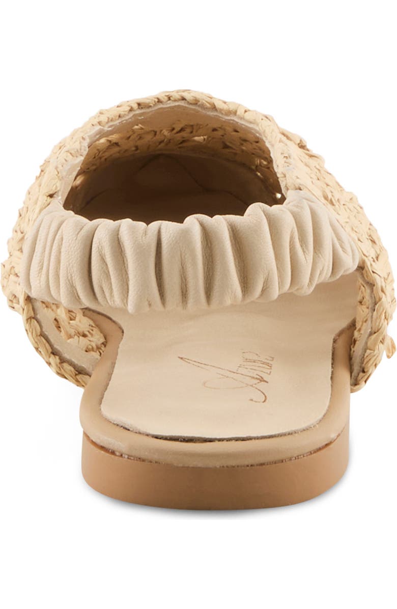AZURA BY SPRING STEP Nantucket Raffia Skimmer, Alternate, color, Beige