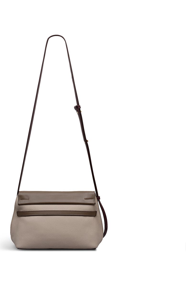 Radley The Christina - Colourblock Small Flapover Crossbody Bag, Alternate, color, Porcini