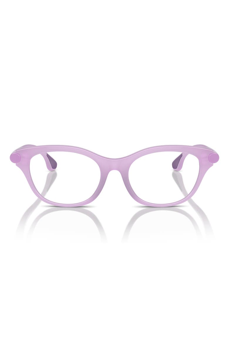 Burberry 47mm Square Optical Glasses, Main, color, Lilac / Demo Lens