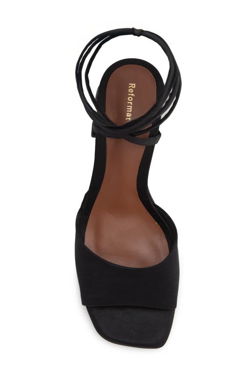Reformation Magda Ankle Tie Platform Sandal