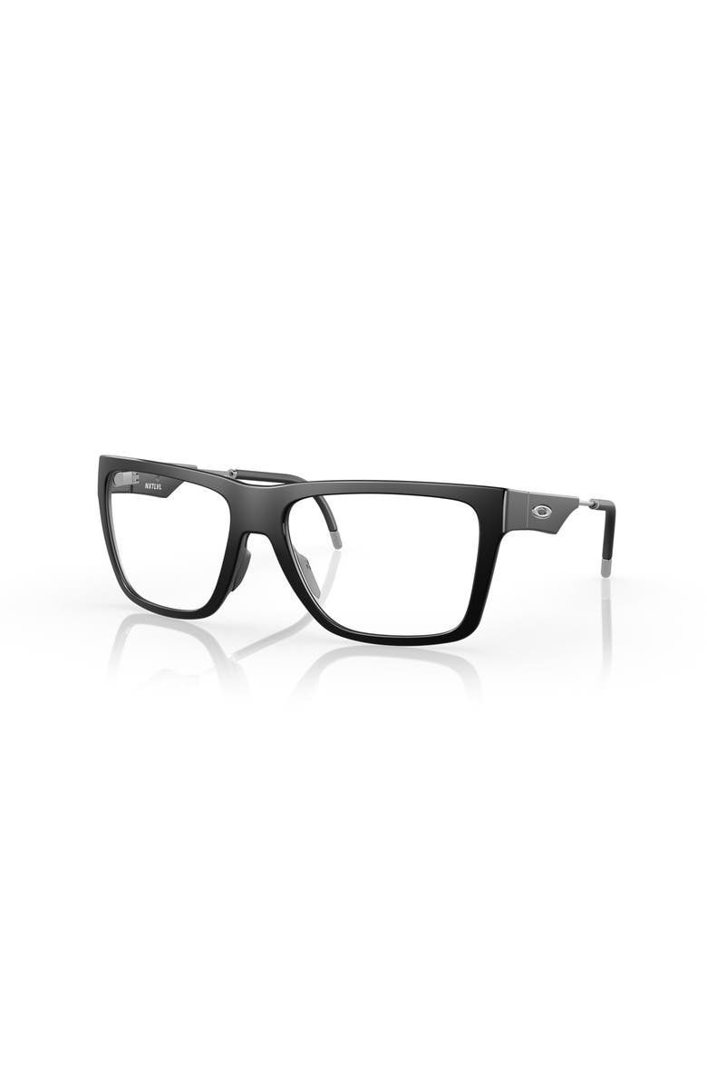 Oakley 58mm Square optical glasses, Main, color, Black