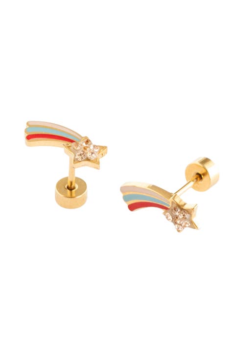 Shooting Star Stud Earrings
