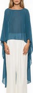 Alexia Admor Junia Cover-Up High-Low Chiffon Top