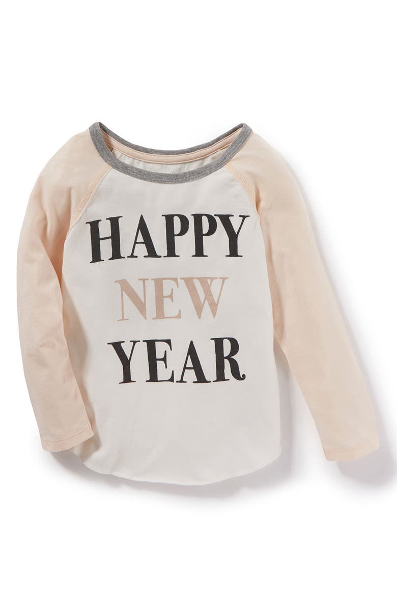 Peek Aren't You Curious Peek Happy New Year Graphic Tee, Main, color, 