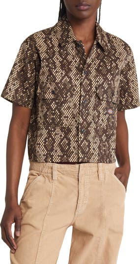 Camden Cropped Button Fly Jeans Camden Cropped Button Fly Jeans