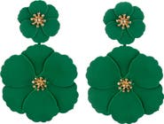 EYE CANDY LOS ANGELES Kelly Floral Drop Earrings