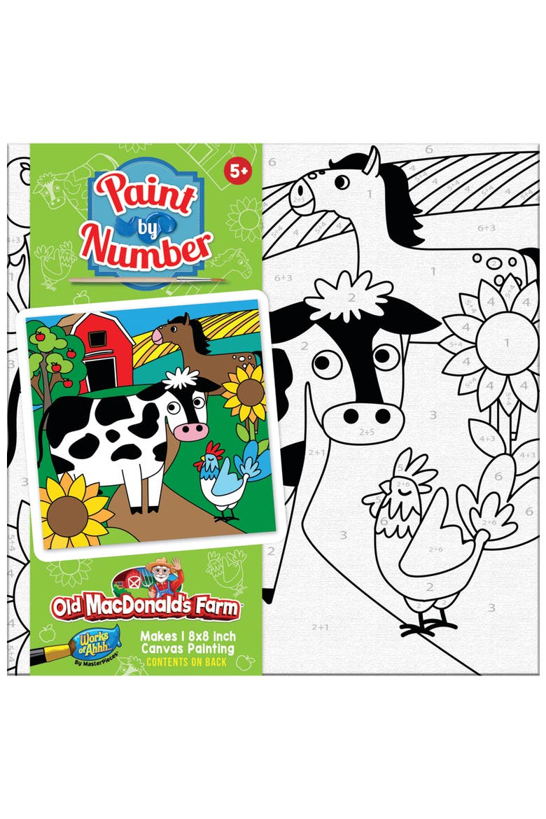 Old MacDonald - Paint by Number Kids, Main, color, Multicolor