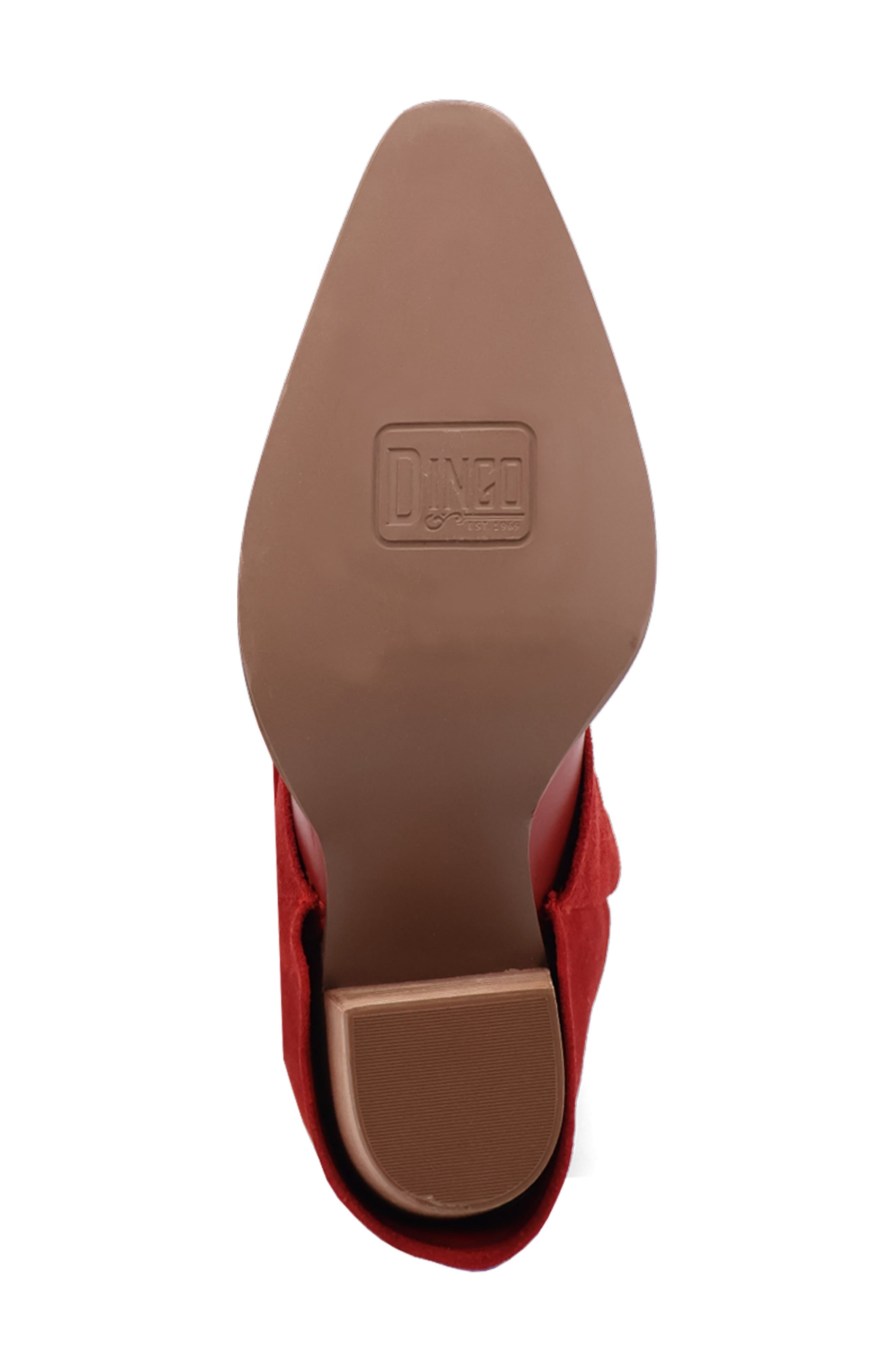 Wild Fire Western Boot, Alternate, color, RED