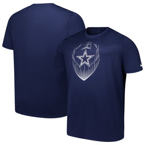 Men's  Nike  Navy Dallas Cowboys Big & Tall Blitz Legend Icon T-Shirt