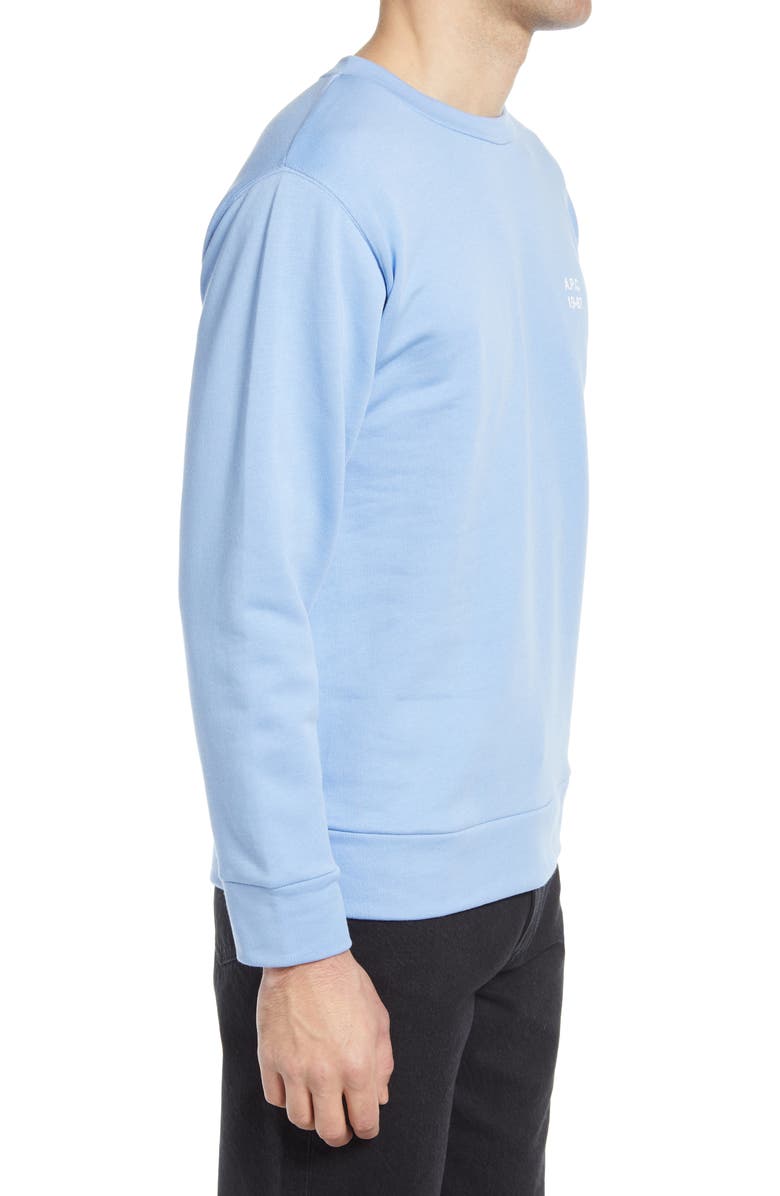 A.P.C. Men's Mike Logo Crewneck Sweatshirt, Alternate, color,