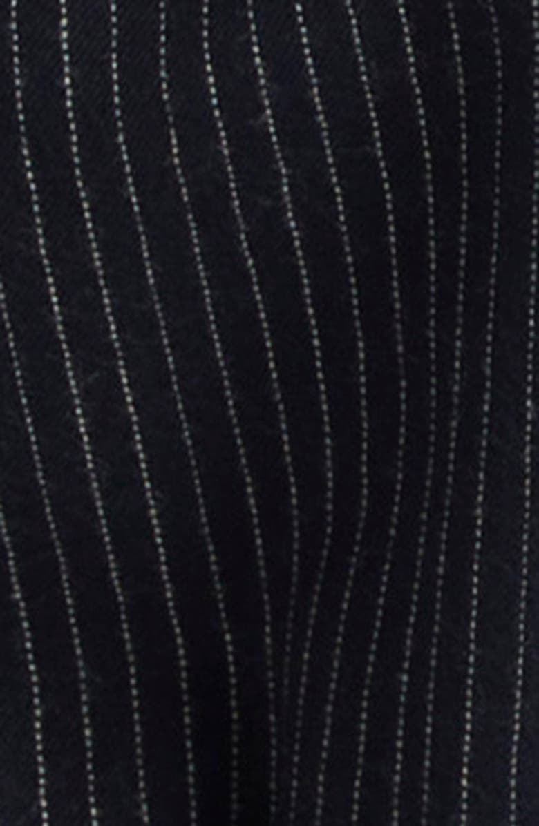 AMIRI Hollywood Pinstripe Wool Varsity Jacket, Alternate, color, 