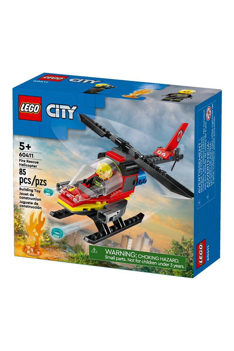Fire Rescue Helicopter Building Set 60411, Alternate, color, MULTI