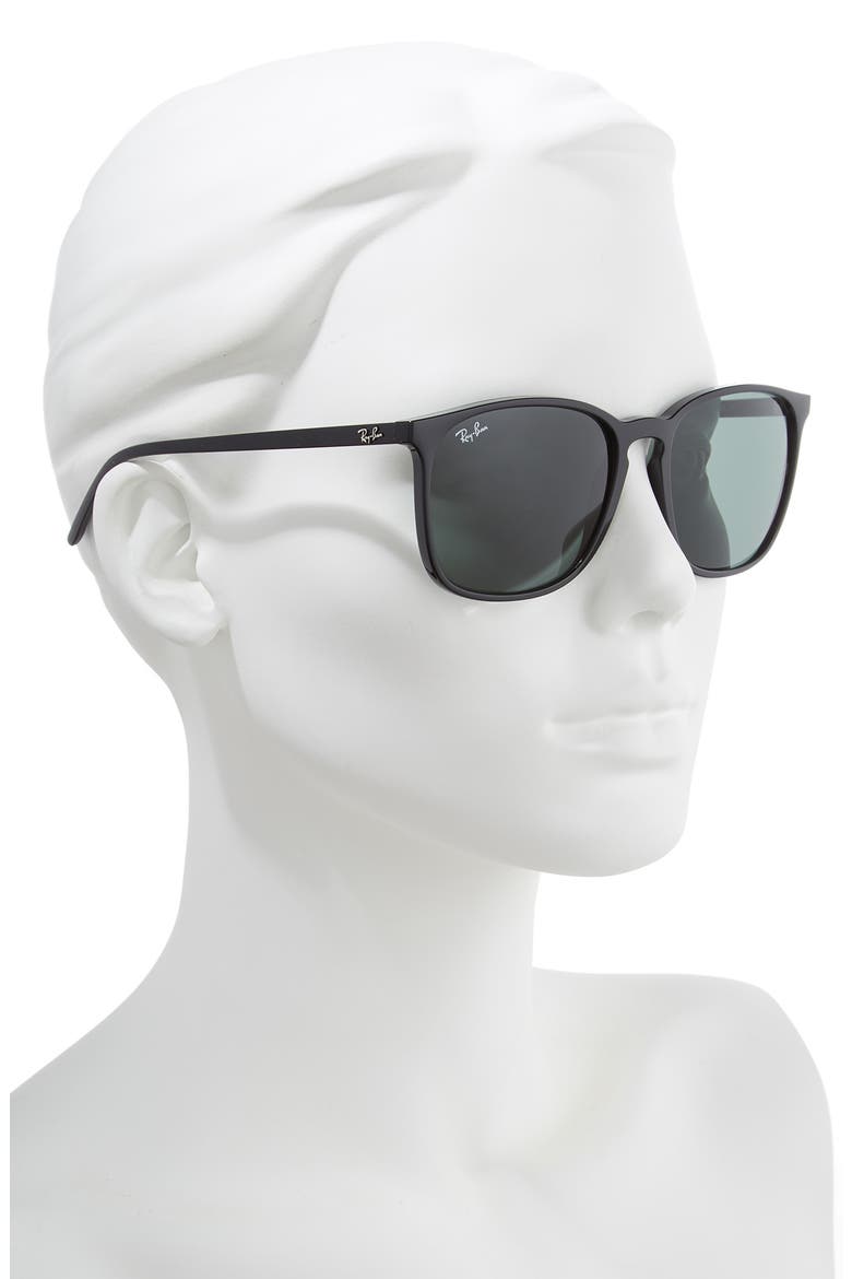 56mm Sunglasses, Alternate, color, GREEN