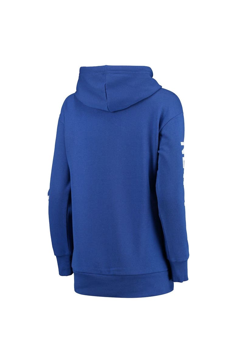 G-III 4HER BY CARL BANKS Women's G-III 4Her by Carl Banks Royal Indianapolis Colts Extra Point Pullover Hoodie, Alternate, color, 