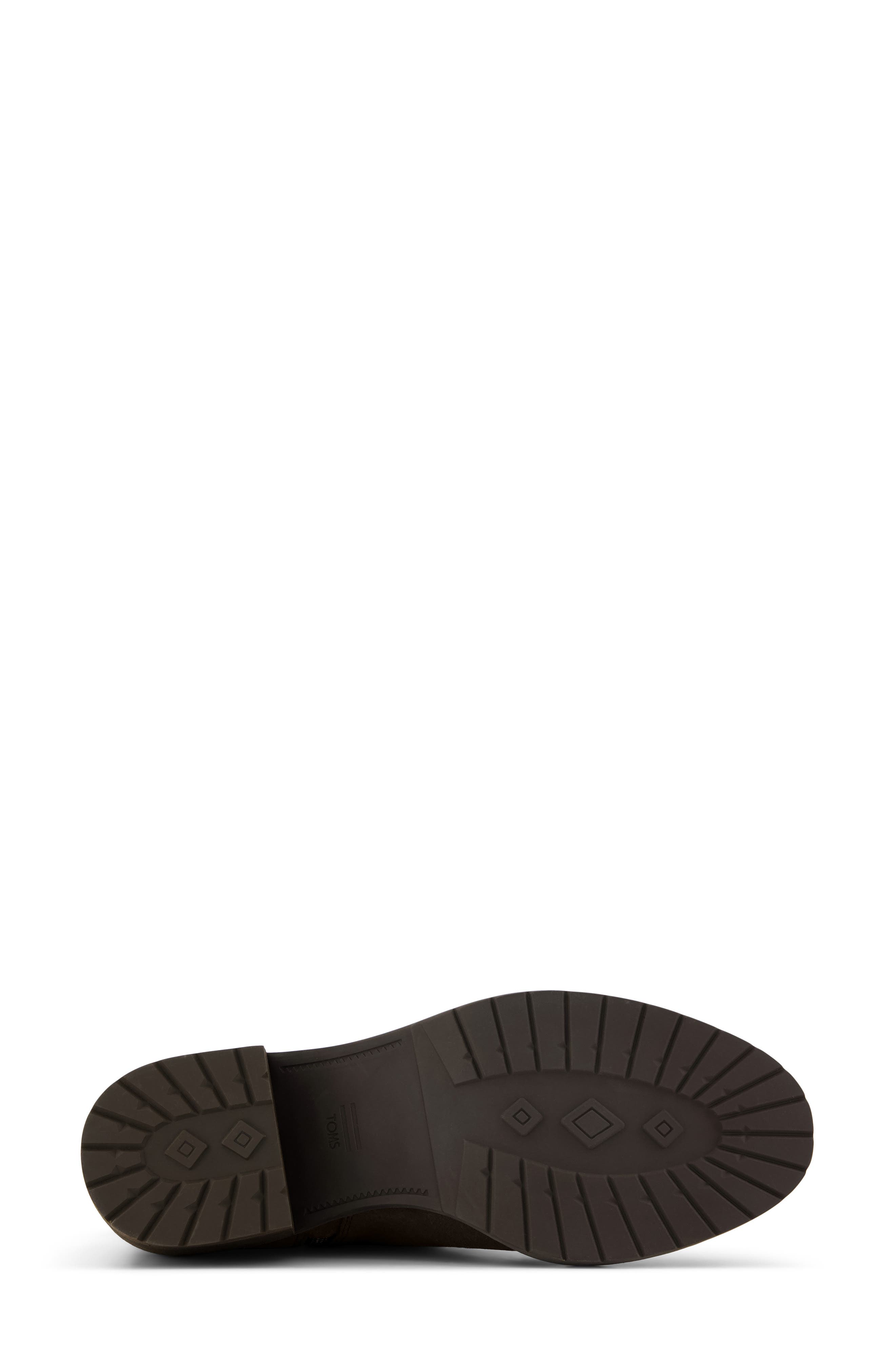 Hailey Buckle Bootie, Alternate, color, DARK BROWN