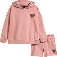 smALLSAINTS by ALLSAINTS Kids' Hoodie & Sweat Shorts Set