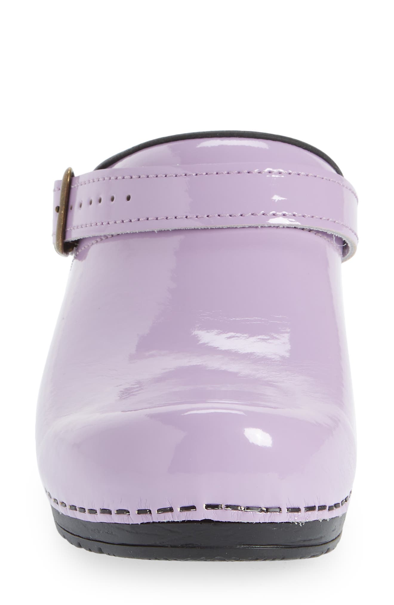 Estelle Polka Dot Clog, Alternate, color, 032 LILAC