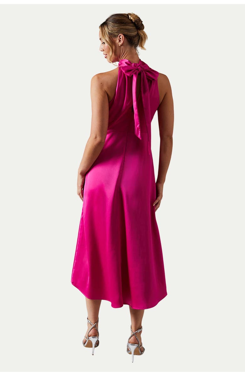 Oasis Midi Bridesmaid Midi Dress, Alternate, color, Bright Pink