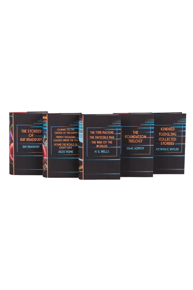 Science Fiction Classics Book Set, Alternate, color, Multi