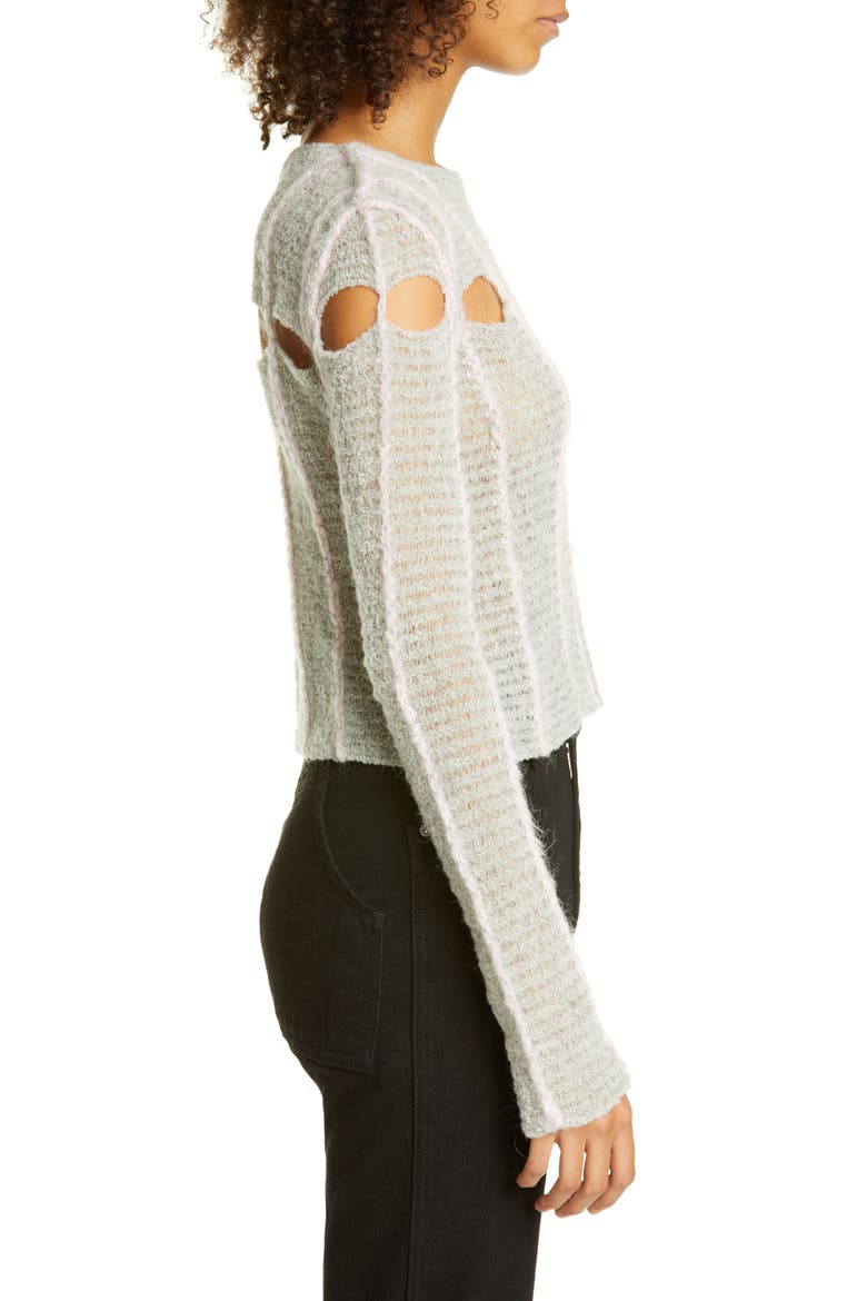 Peaking Light Sweater, Alternate, color, POODLE