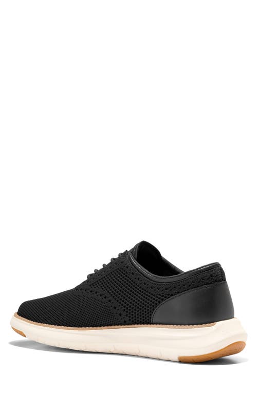 Cole Haan Grand Remix Oxford In Black/ivory
