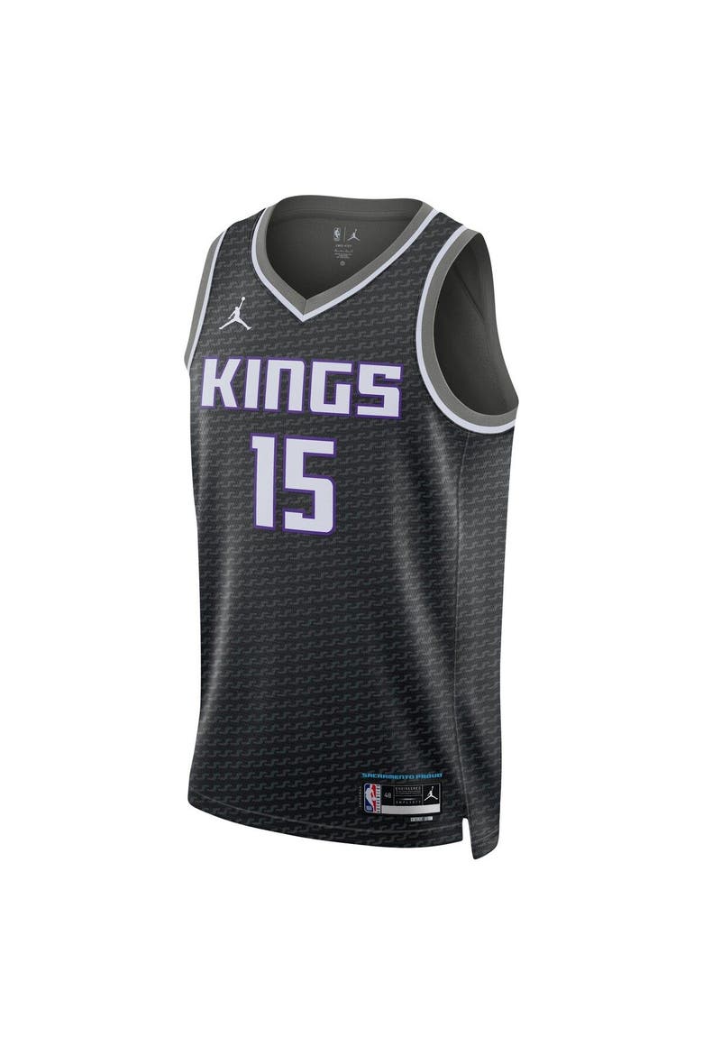 Unisex Jordan Brand Davion Mitchell Black Sacramento Kings Swingman Jersey - Statement Edition, Alternate, color, Black