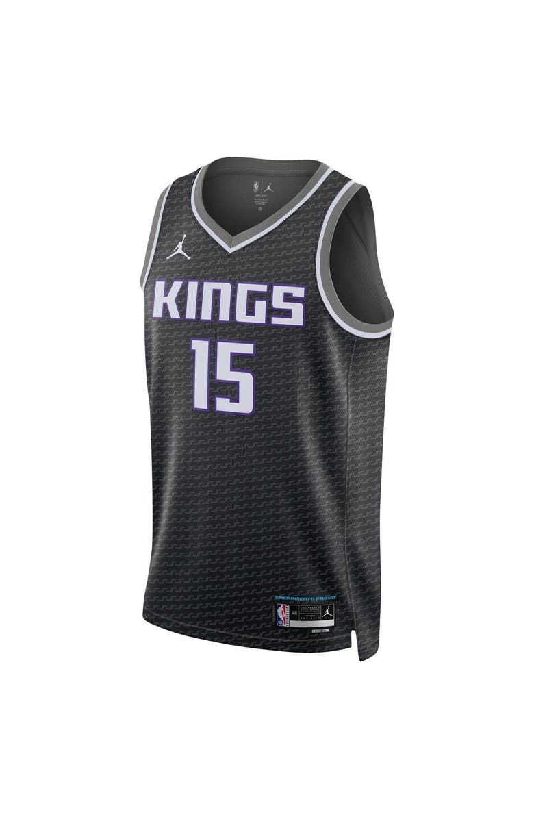 Jordan Brand Unisex Jordan Brand Davion Mitchell Black Sacramento Kings Swingman Jersey - Statement Edition, Alternate, color, 