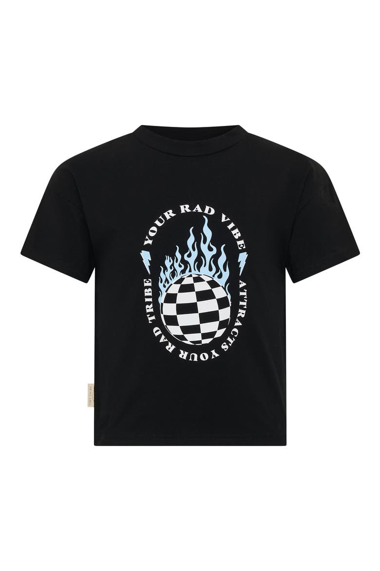Kids' Rad Graphic T-Shirt, Main, color, BLACK