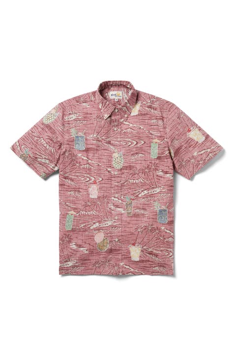 Island Sundowners Classic Fit Button-Down Shirt