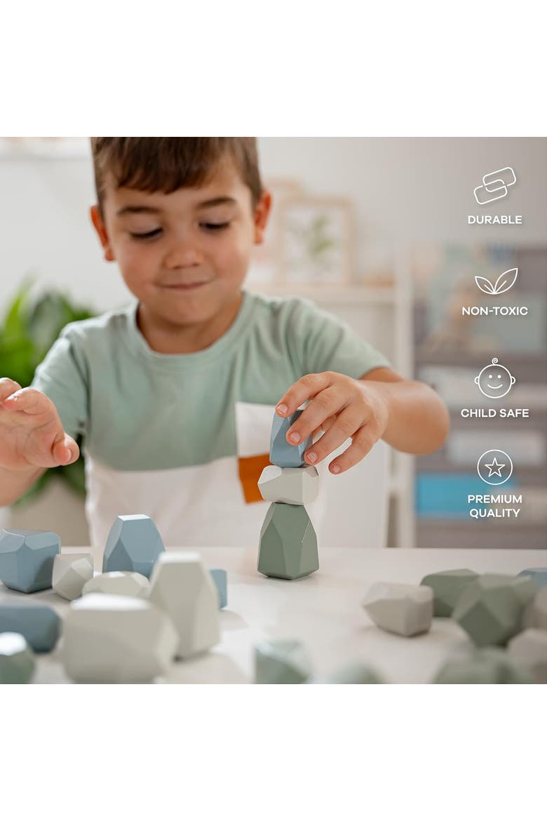 Stacking Blocks for Toddlers, Alternate, color, Boy Pack