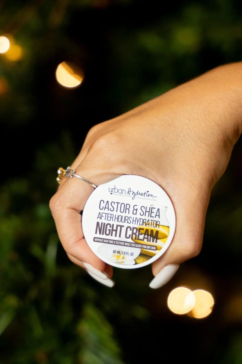 Castor and Shea Night Cream, Alternate, color, None