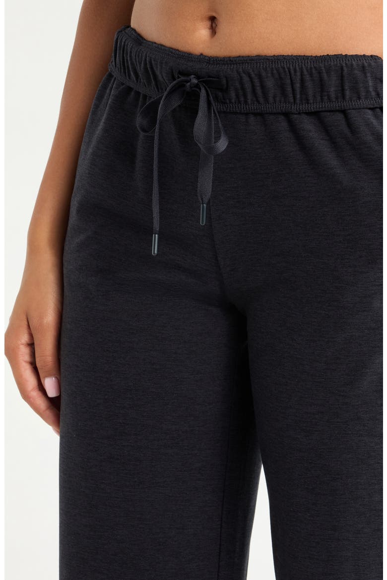 Restore Soft Straight Leg Pull-On Pants, Alternate, color, BLACK MELANGE