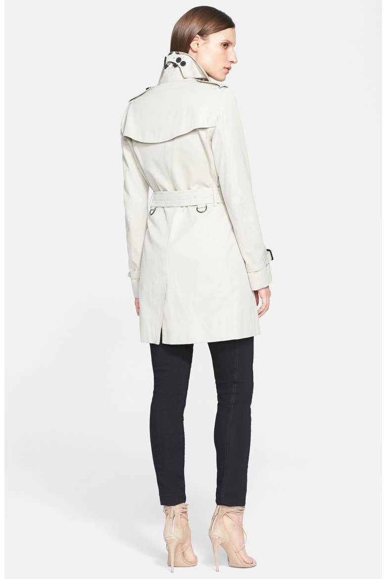 Kensington Mid Trench Coat, Main, color, STONE