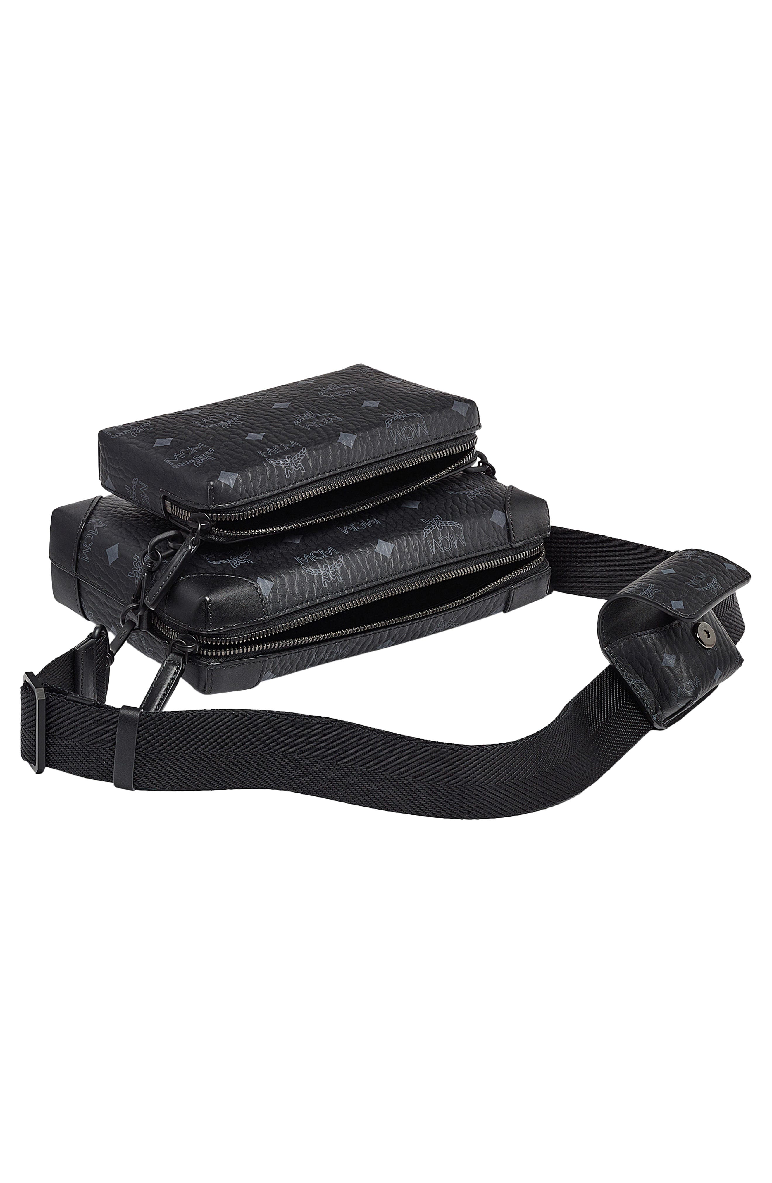 MCM Berlin Visetos Coated Canvas Crossbody Bag, Alternate, color, 