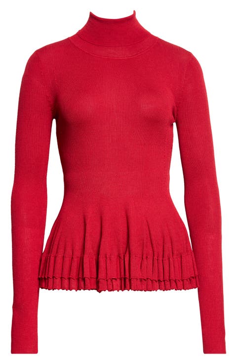 Merritt Merino Wool & Silk Turtleneck