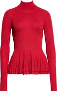 ASHLYN Merritt Merino Wool & Silk Turtleneck