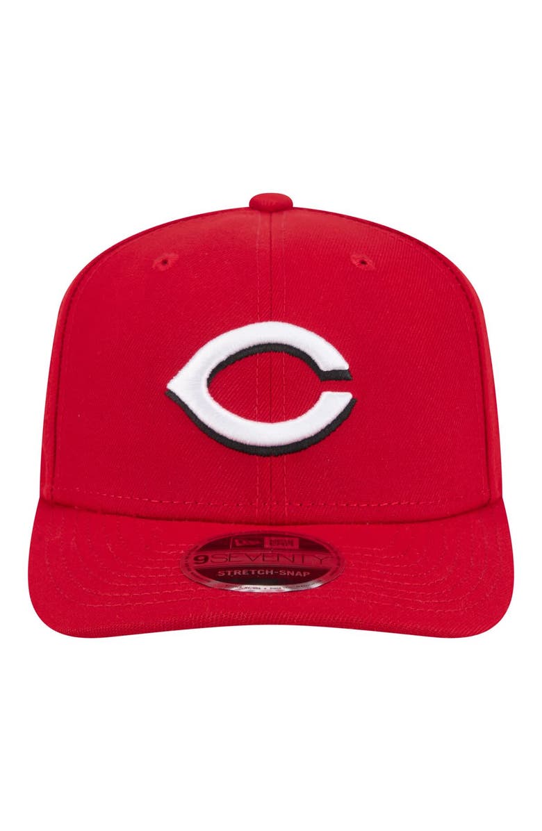 New Era Men's New Era Red Cincinnati Reds Performance 9SEVENTY Adjustable Hat, Alternate, color, Red