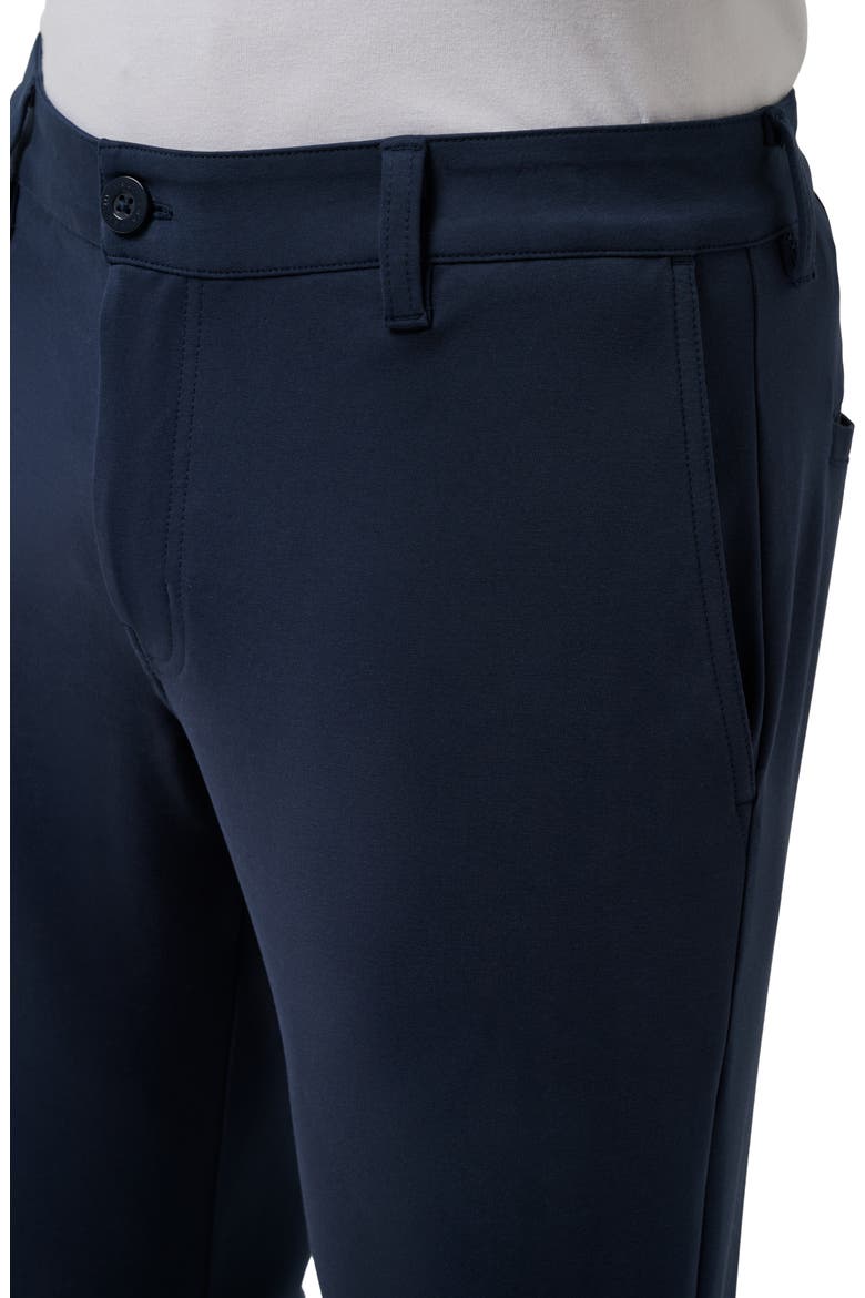 Legacy Stretchknit Flat Front Chinos, Alternate, color, TOTAL ECLIPSE