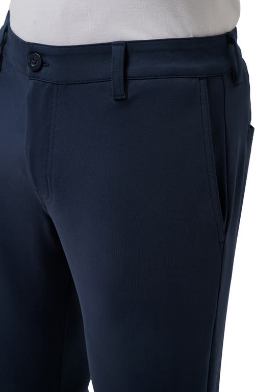 Travismathew Legacy Stretchknit Flat Front Chinos In Total Eclipse