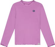 Stains and Stories by Babyface Ribbed Mock Neck Long Sleeve Shirt