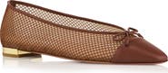 Aquazzura Gioia Cap Toe Ballet Flat