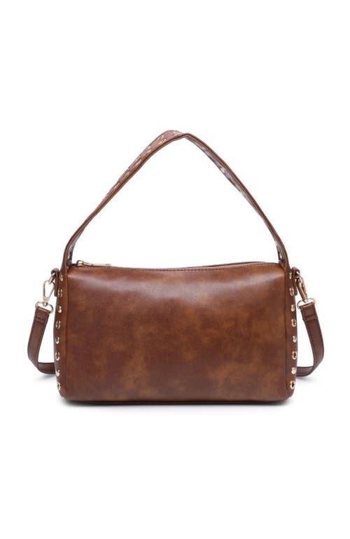 Moda Luxe Jane Clutch In Cognac