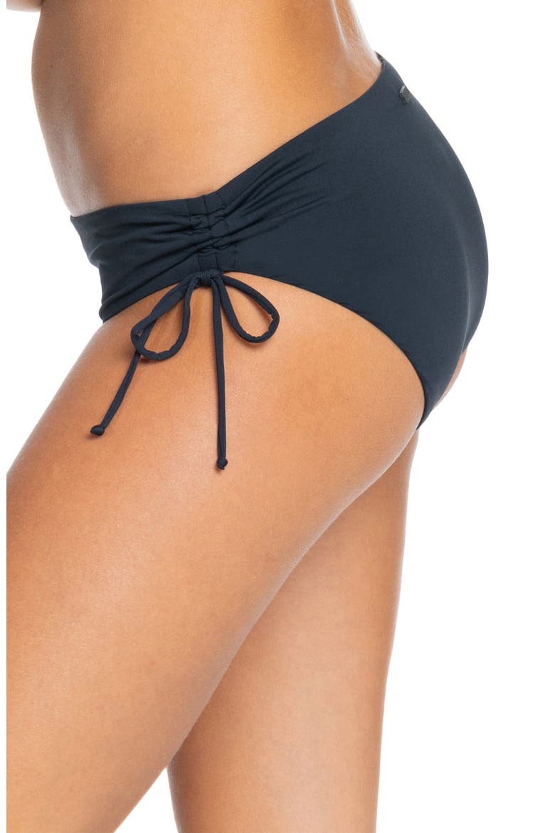 Beach Classics Side Tie Hipster Bikini Bottoms, Alternate, color, ANTHRACITE