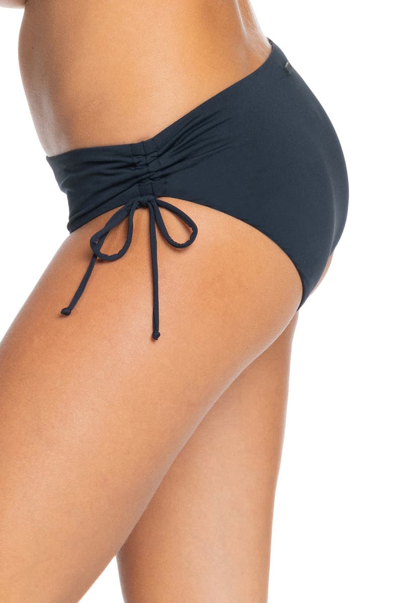 Roxy Beach Classics Side Tie Hipster Bikini Bottoms, Alternate, color,
