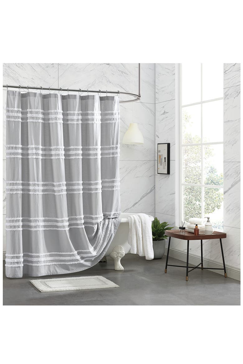 Chenille Stripe Shower Curtain video
