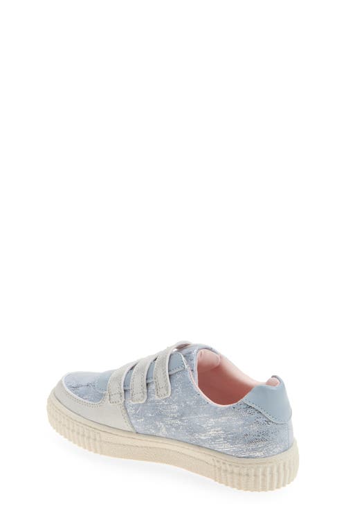 Tucker + Tate Tallulah Glitter Sneaker In Blue Denim Metallic