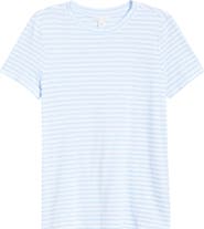 Caslon® Cotton Blend Crewneck T-Shirt