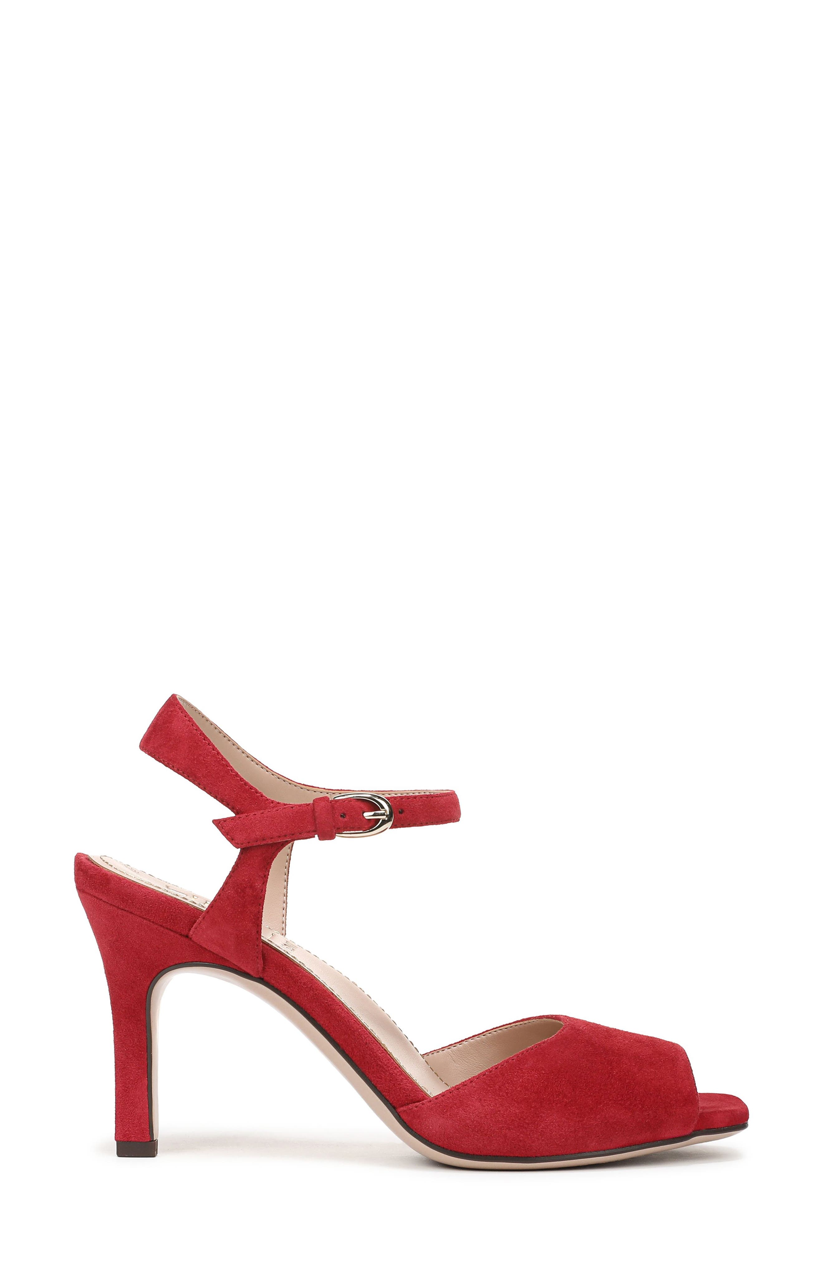 Autumn Ankle Strap Sandal, Alternate, color, HEART FLAME SUEDE