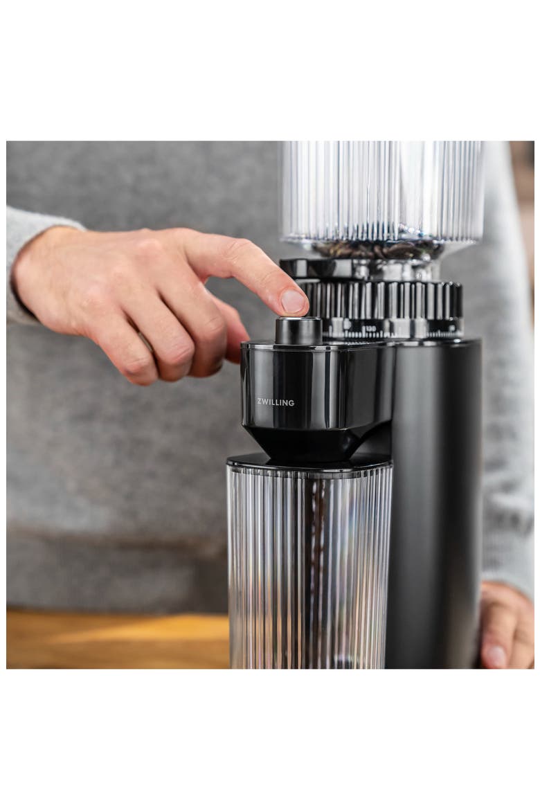 Enfinigy Coffee Bean Grinder, Alternate, color, BLACK